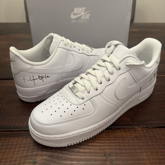 Nike Air Force 1 Low '07 Travis Scott Cactus Jack Utopia Edition Shoes - Picture 4 of 10